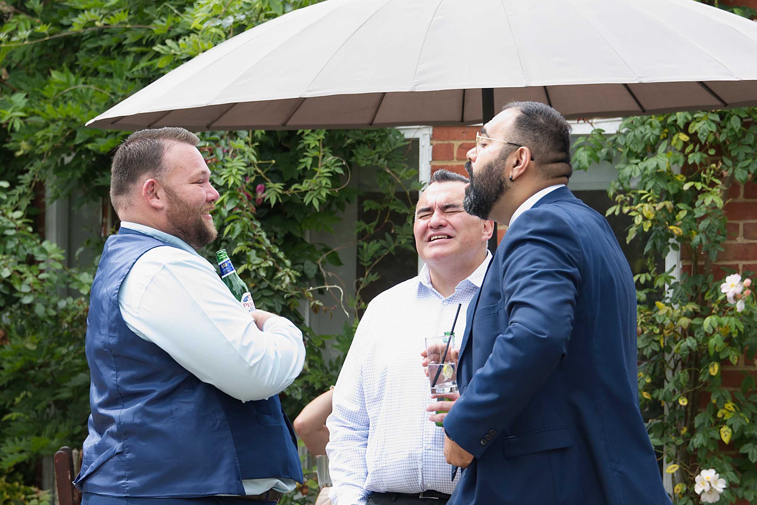 manhug for the groom natural wedding photography stoke place