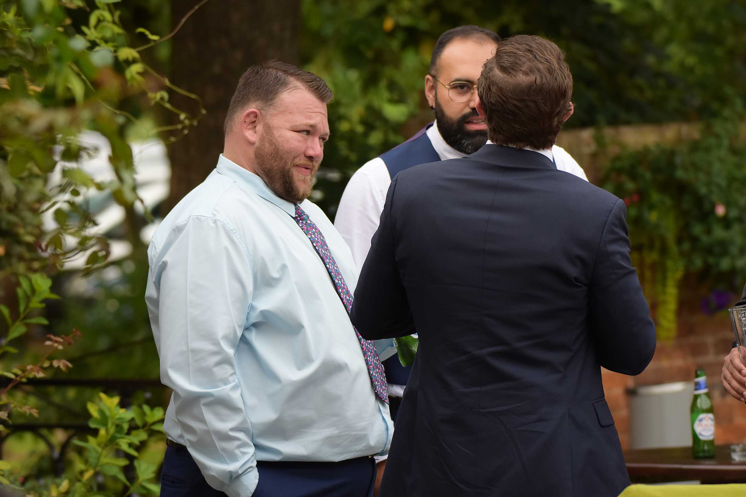 manhug for the groom natural wedding photography stoke place