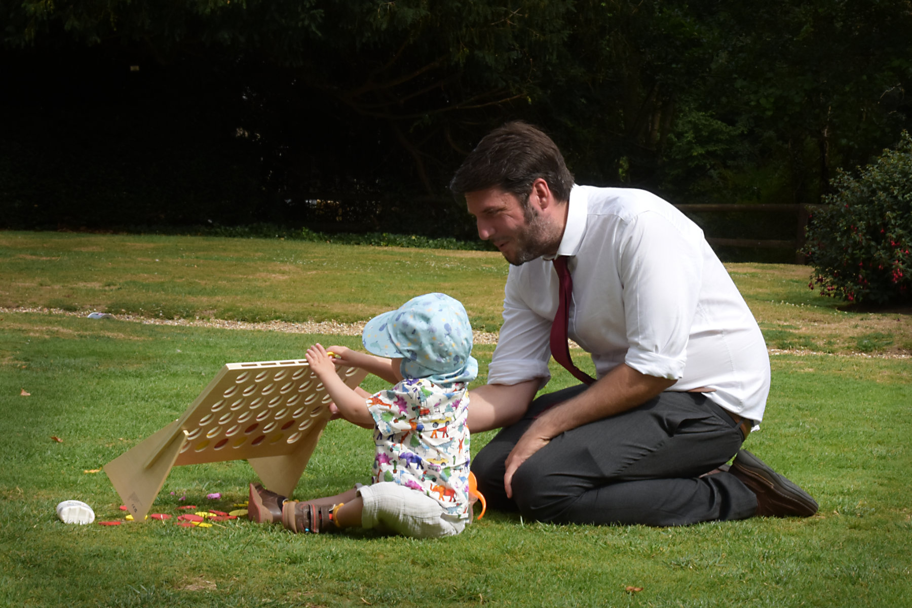 Wedding Lawn games for children The Mill House Wedding Photographer Nadina Bee